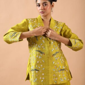 chartreuse co ord set